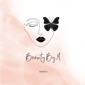 Logo Beauty by M esthétique