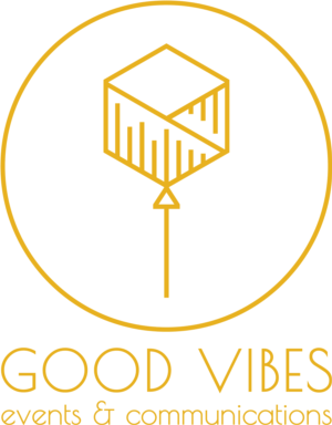 Logo GOOD VIBES events & communications