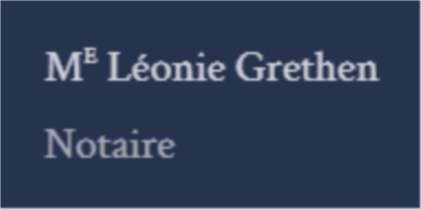 Logo Etude notaire Grethen Léonie