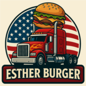 Logo Esther burger - Foodtruck - FastFood