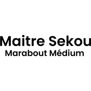 Logo Maitre Sekou - Marabout Médium 