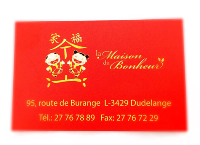 Restaurant La Maison du Bonheur