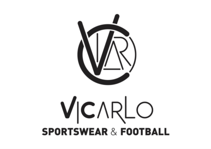 Logo Vicarlo Sportswear and Football