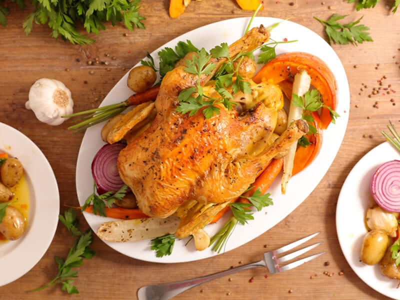 recette poulet rôti