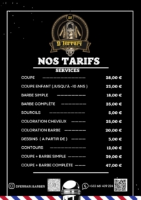 Nos tarif 