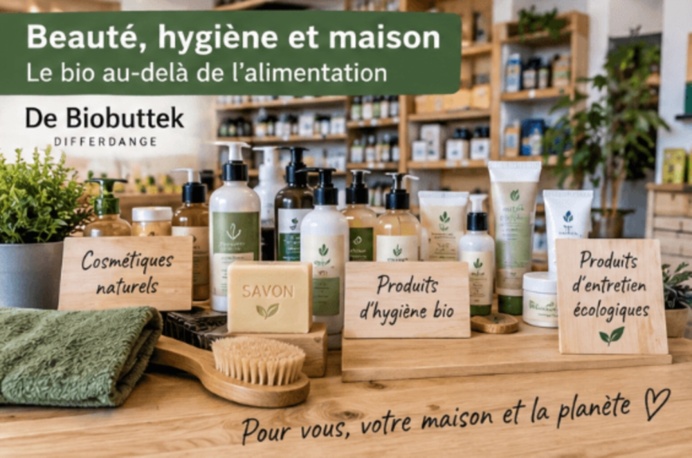 Beauté, hygiène et maison : le bio au-delà de l’alimentation