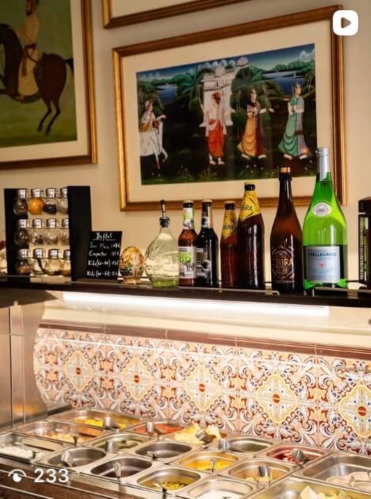 Buffet pour découverte