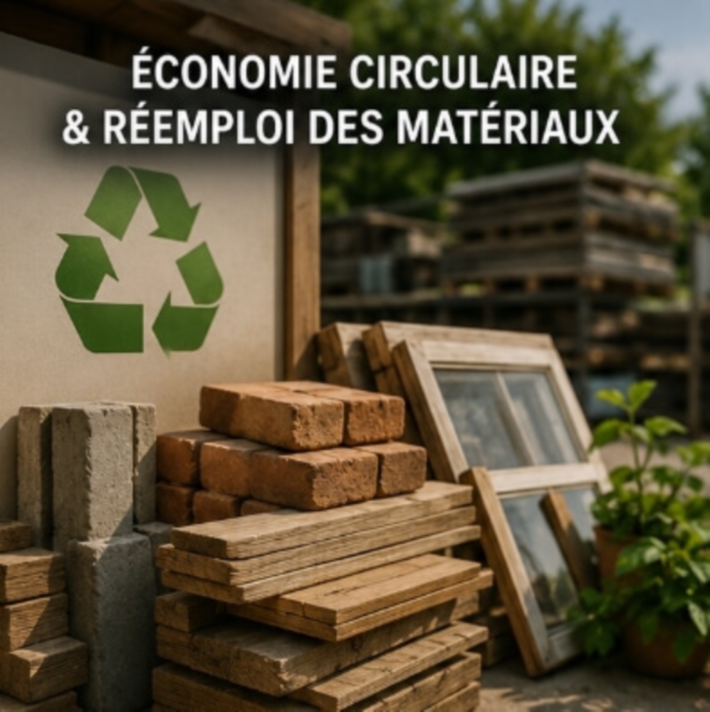 Économie circulaire & Réemploi des matériaux
