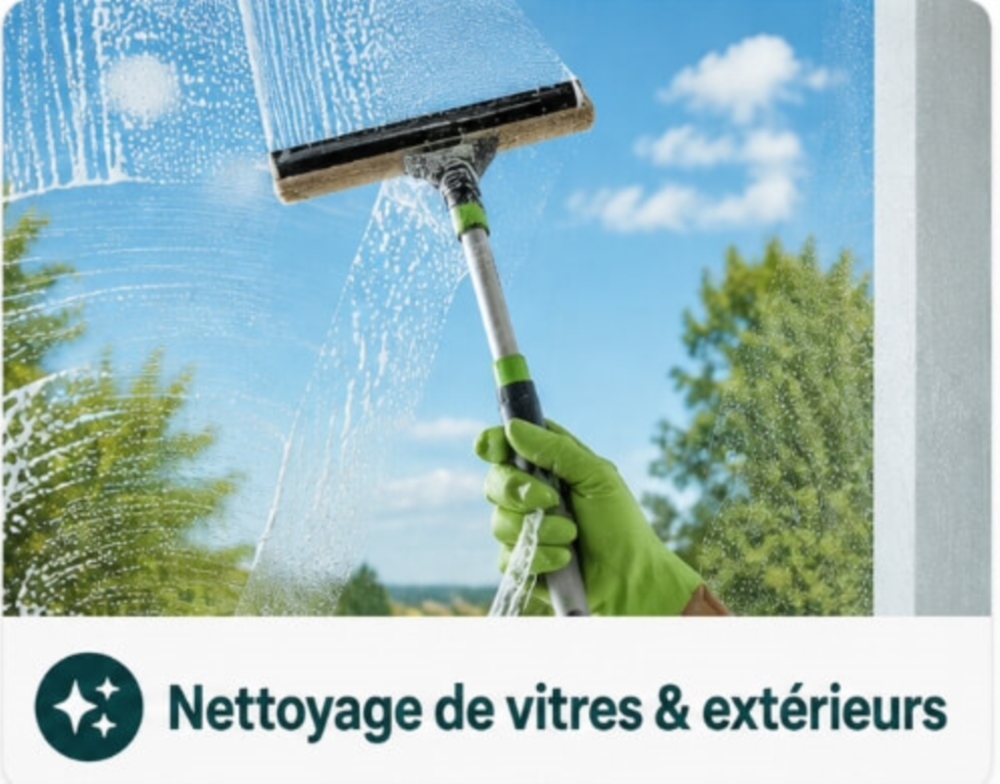 Nettoyage de vitres & extérieurs