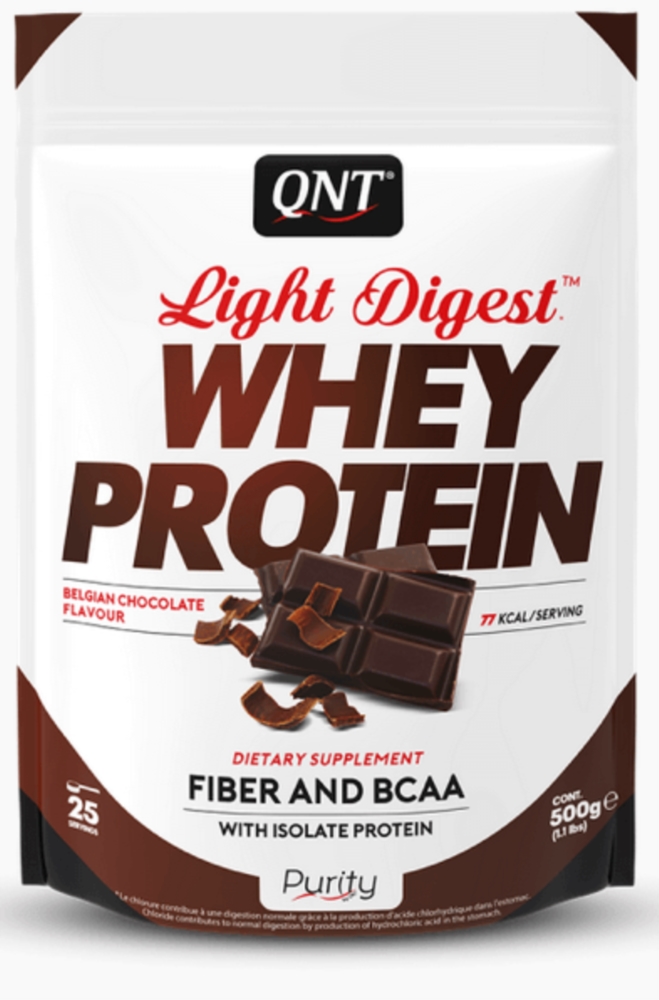 LIGHT DIGEST Whey Protein - Belgische Schokolade - 500 g