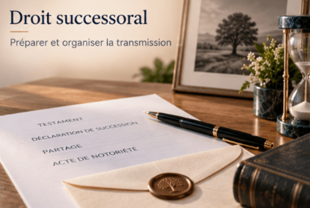 Droit successoral — Préparer et organiser la transmission