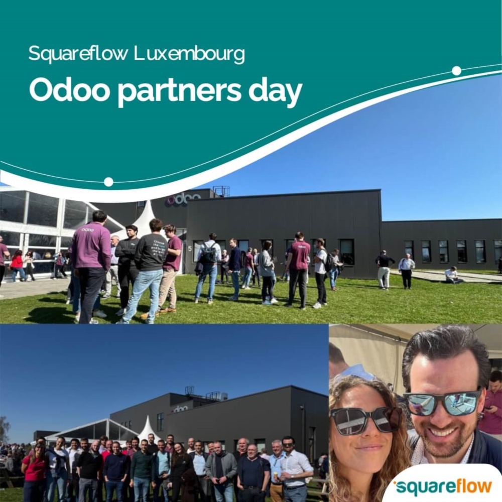 Squareflow était présent au Odoo partners day !