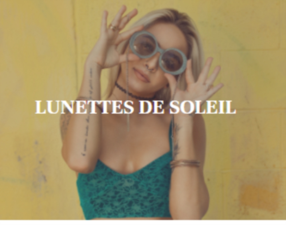 Lunettes de soleil