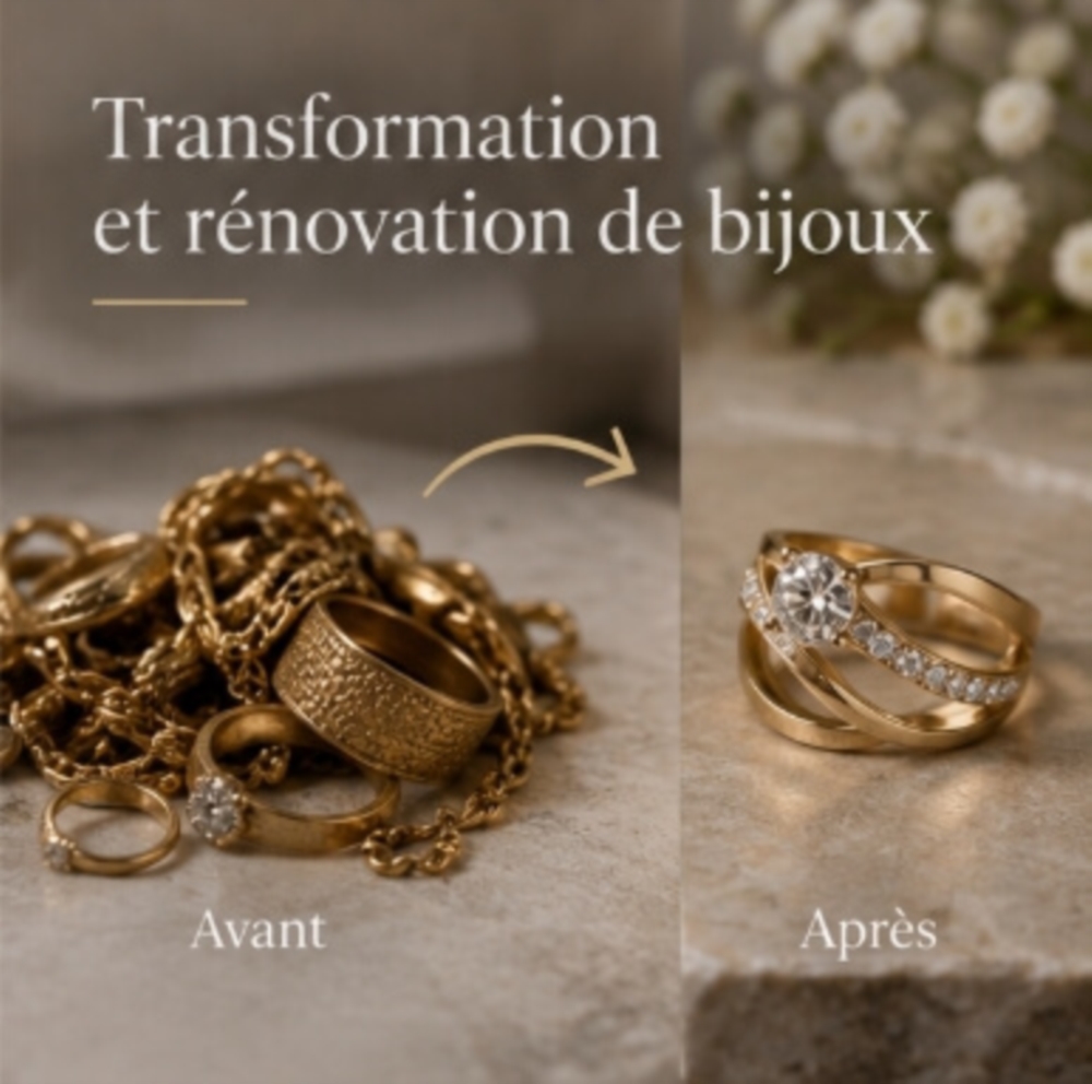 Transformation et rénovation de bijoux
