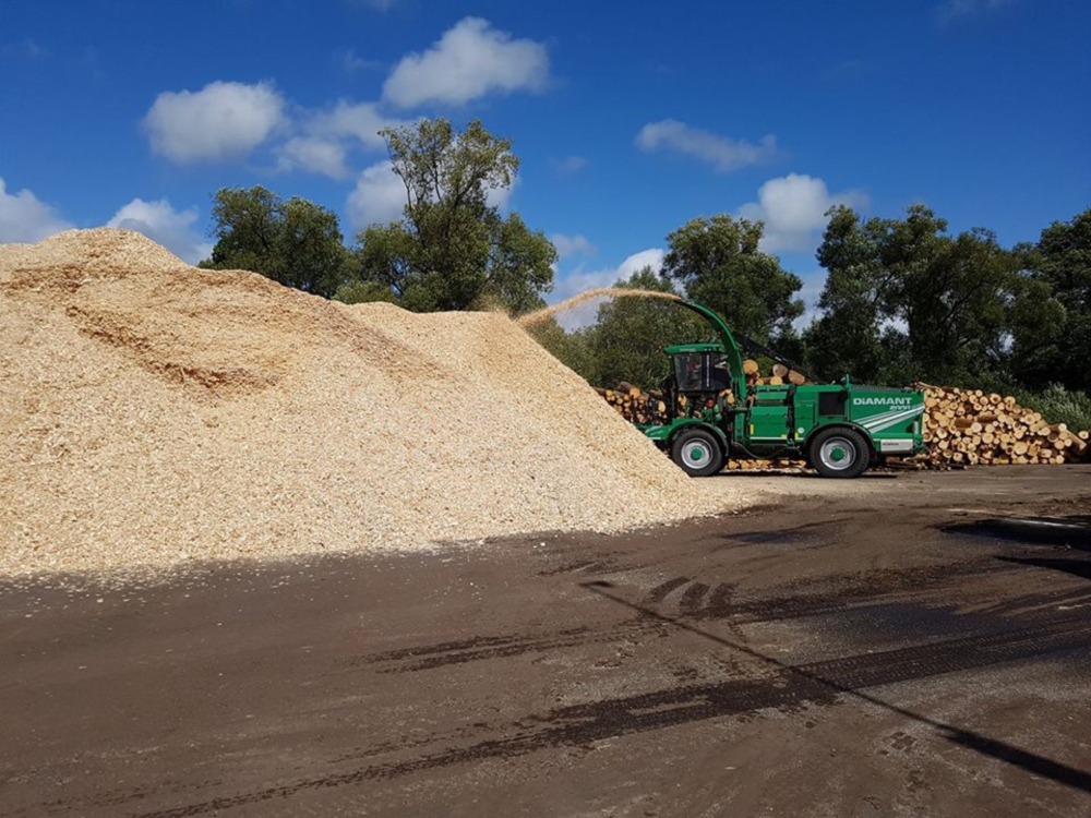 wood chips