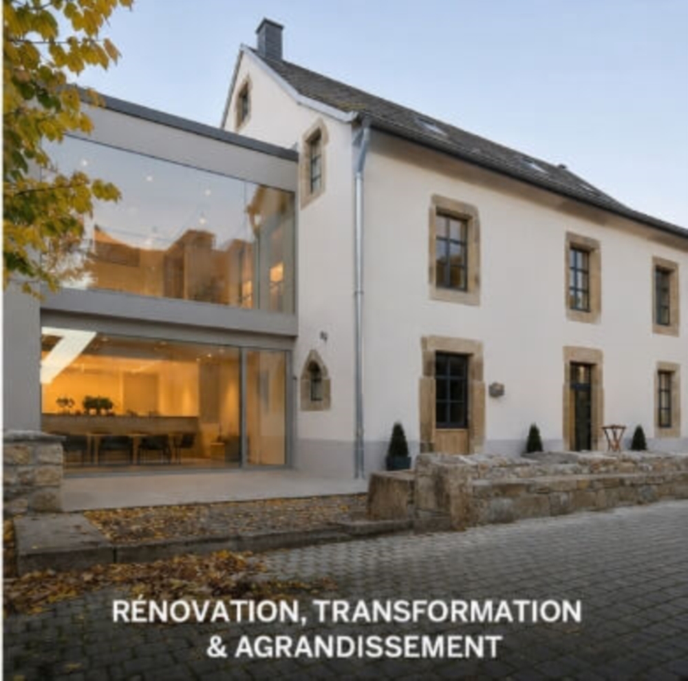 Rénovation, transformation & agrandissement
