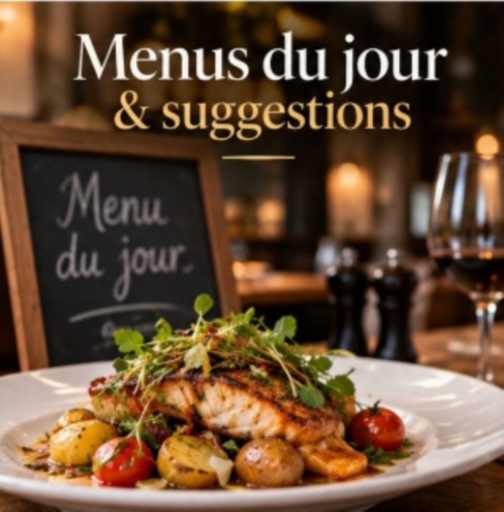 Menus du jour & suggestions
