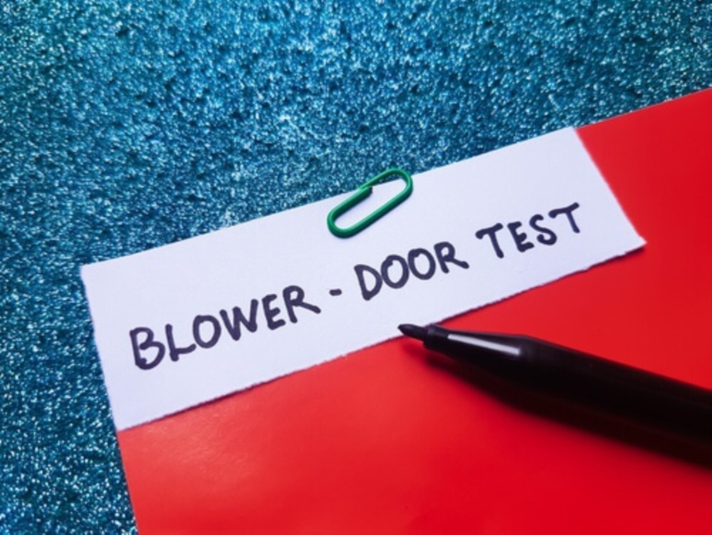 Blower-Door Tests et étanchéité à l'air