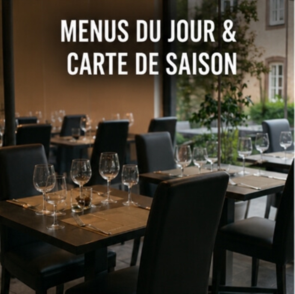 Menus du Jour & Carte de Saison