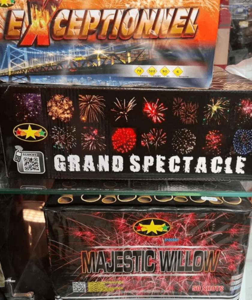 Feux d’artifice et articles pyrotechniques