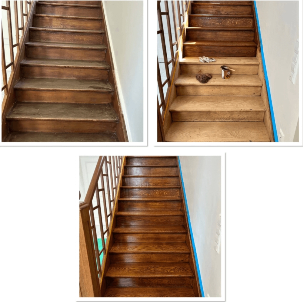 La rénovation d’un parquet