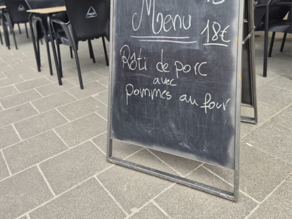 Menu du Jour & déjeuners