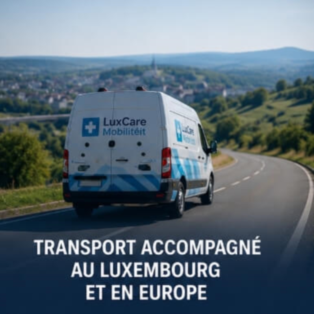 Transport Accompagné au Luxembourg et en Europe