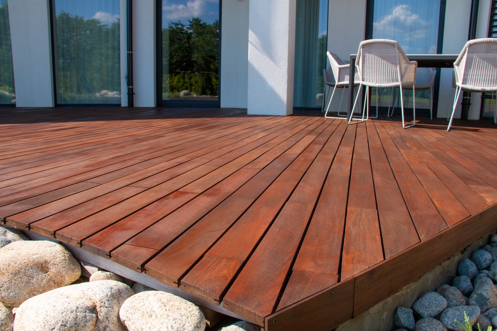 Planification, vente et installation de terrasses en bois