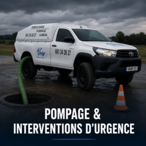 Pompage & Interventions d'urgence