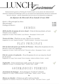 Lunch Gourmand