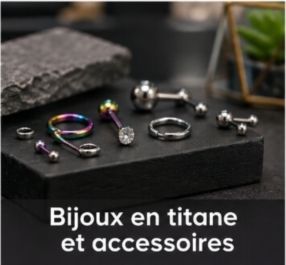 Bijoux en titane et accessoires