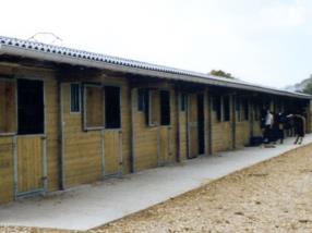 Horse stalls