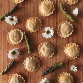 Ravioli aux asperges