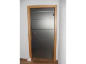 Porte intérieure vitrée