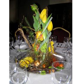 Suggestion pour la décoration d'une table