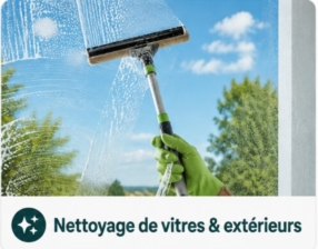 Nettoyage de vitres & extérieurs
