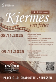 Kiermes wéi fréier - Kermesse d'antan 8 & 9.11.2025