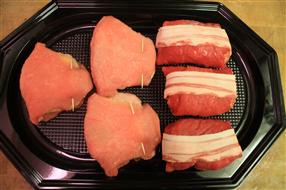 Cordon bleu et roulade de boeuf