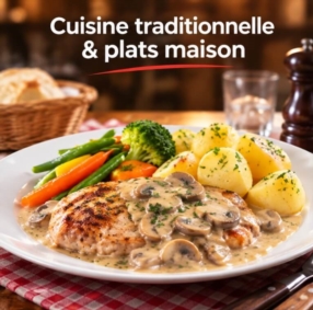 Cuisine traditionnelle & plats maison