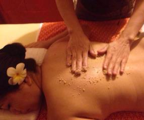 Gommage avec Massage détente