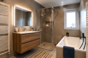Création de salles de bains clés en main