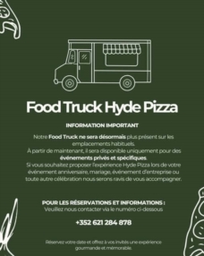 Le FoodTruck Hyde, exclusivement pour vos événements