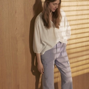 PANTALON  VELOURS COTELE OPUS