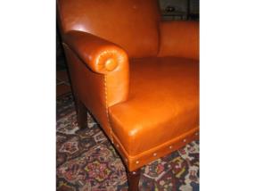 Fauteuil en cuir