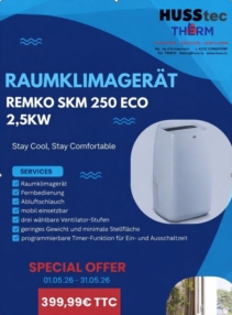 Promo 05/2026 Raumklimagerät