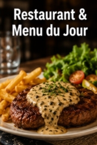 Restaurant & Menu du Jour