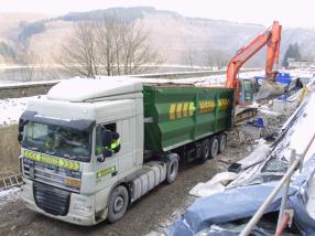 Élimination de terres contaminées 