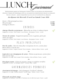 Lunch Gourmand