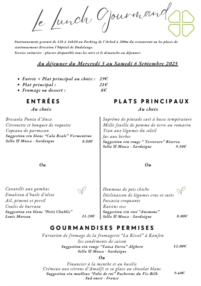 Lunch Gourmand