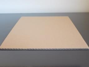 Feuilles en simple cannelure